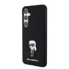 Karl Lagerfeld - Silicone (KLHCS24MSMHKNPK) - Samsung Galaxy S24 Plus - Ikonik Metal Pin
