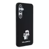 Karl Lagerfeld - Silicone (KLHCS24MSMHKCNPK) - Samsung Galaxy S24 Plus - Karl&Choupette Metal Pin