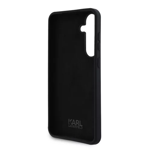 Karl Lagerfeld - Silicone (KLHCS24MSMHKCNPK) - Samsung Galaxy S24 Plus - Karl&Choupette Metal Pin