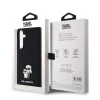 Karl Lagerfeld - Silicone (KLHCS24MSMHKCNPK) - Samsung Galaxy S24 Plus - Karl&Choupette Metal Pin