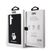 Karl Lagerfeld - Silicone (KLHCS24MSMHCNPK) - Samsung Galaxy S24 Plus - Choupette Metal Pin