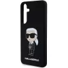 Karl Lagerfeld - Silicone (KLHCS24MSNIKBCK) - Samsung Galaxy S24 Plus - Ikonik