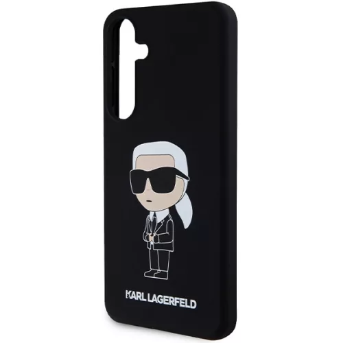 Karl Lagerfeld - Silicone (KLHCS24MSNIKBCK) - Samsung Galaxy S24 Plus - Ikonik