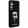 Karl Lagerfeld - Silicone (KLHCS24MSNIKBCK) - Samsung Galaxy S24 Plus - Ikonik