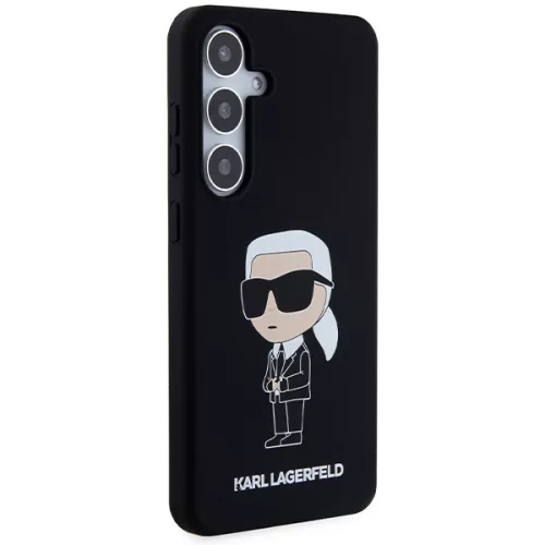 Karl Lagerfeld - Silicone (KLHCS24MSNIKBCK) - Samsung Galaxy S24 Plus - Ikonik