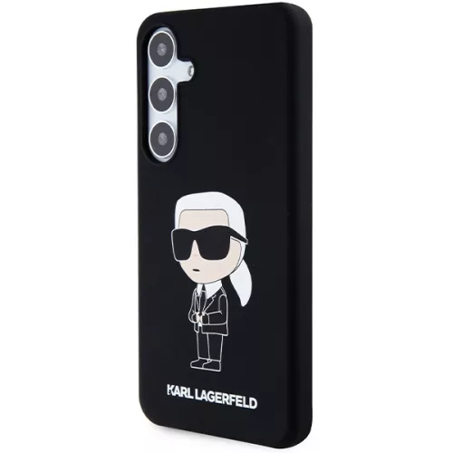 Karl Lagerfeld - Silicone (KLHCS24MSNIKBCK) - Samsung Galaxy S24 Plus - Ikonik