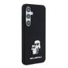 Karl Lagerfeld - Silicone (KLHCS24SSMHKCNPK) - Samsung Galaxy S24 - Karl&Choupette Metal Pin