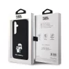 Karl Lagerfeld - Silicone (KLHCS24SSMHKCNPK) - Samsung Galaxy S24 - Karl&Choupette Metal Pin