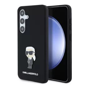   Karl Lagerfeld - Silicone (KLHCS24SSMHKNPK) - Samsung Galaxy S24 - Ikonik Metal Pin