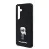 Karl Lagerfeld - Silicone (KLHCS24SSMHKNPK) - Samsung Galaxy S24 - Ikonik Metal Pin