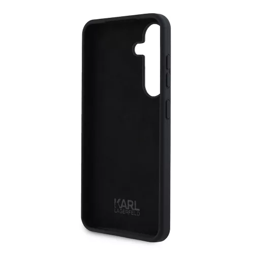 Karl Lagerfeld - Silicone (KLHCS24SSMHKNPK) - Samsung Galaxy S24 - Ikonik Metal Pin