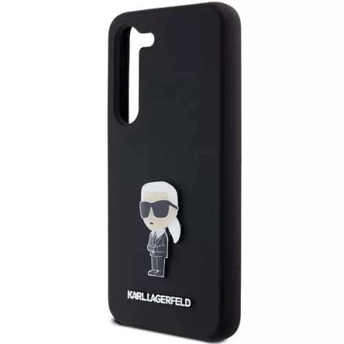 Karl Lagerfeld - Silicone (KLHCS23MSMHKNPK) - Samsung Galaxy S23 Plus - Ikonik Metal Pin
