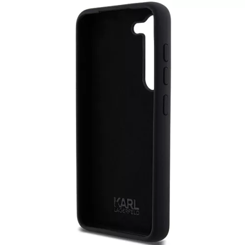 Karl Lagerfeld - Silicone (KLHCS23MSMHKNPK) - Samsung Galaxy S23 Plus - Ikonik Metal Pin