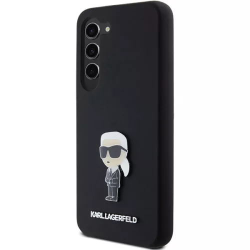Karl Lagerfeld - Silicone (KLHCS23MSMHKNPK) - Samsung Galaxy S23 Plus - Ikonik Metal Pin