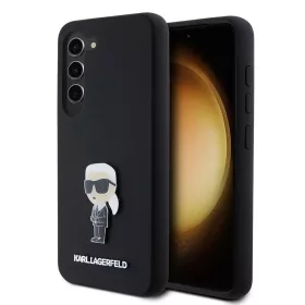   Karl Lagerfeld - Silicone (KLHCS23SSMHKNPK) - Samsung Galaxy S23 - Ikonik Metal Pin
