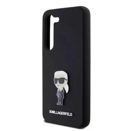 Karl Lagerfeld - Silicone (KLHCS23SSMHKNPK) - Samsung Galaxy S23 - Ikonik Metal Pin