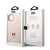 Karl Lagerfeld - Silicone (KLHCP14MSLCTPI) - iPhone 14 Plus - Pink Choupette Body
