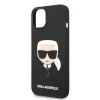 Karl Lagerfeld - Silicone (KLHCP14MSLKHBK) - iPhone 14 Plus - Karl's Head