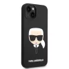 Karl Lagerfeld - Silicone (KLHCP14MSLKHBK) - iPhone 14 Plus - Karl's Head