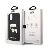 Karl Lagerfeld - Silicone (KLHCP14MSLKHBK) - iPhone 14 Plus - Karl's Head