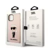 Karl Lagerfeld - Silicone (KLHCP14MSNIKBCP) - iPhone 14 Plus - Pink Ikonik