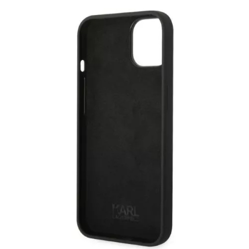 Karl Lagerfeld - Silicone (KLHCP14MSRSGRCK) - iPhone 14 Plus - Black RSG