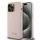 Guess - Szilikon Fém Logó Felirat és Kerettel (GUHCP15XSMBSLP) - iPhone 15 Pro Max - Világos Rózsaszín