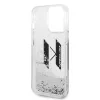 Karl Lagerfeld - Hardcase Liquid Glitter (KLHCP14LLBKLCS) - iPhone 14 Pro - Big KL