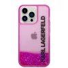 Karl Lagerfeld - Hardcase Liquid Glitter (KLHCP14LLCKVF) - iPhone 14 Pro -  Pink Elong