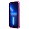 Karl Lagerfeld - Hardcase Liquid Glitter (KLHCP14LLCKVF) - iPhone 14 Pro -  Pink Elong