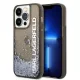 Karl Lagerfeld - Hardcase Liquid Glitter (KLHCP14LLCKVK) - iPhone 14 Pro - Elong