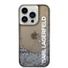 Karl Lagerfeld - Hardcase Liquid Glitter (KLHCP14LLCKVK) - iPhone 14 Pro - Elong
