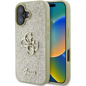   Guess - Csillámos Rögzített Nagy 4G (GUHCP16SHG4SGD) - iPhone 16 - Arany