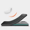 Techsuit - Carbon szilikon tok - Samsung Galaxy A70 / A70s - Fekete