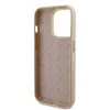 Guess - Csillámos Fényes Felirat (GUHCP15LPGMCSD) - iPhone 15 Pro - Csillogó Bézs