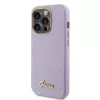 Guess - Csillámos Fényes Felirat (GUHCP15LPGMCSL) - iPhone 15 Pro - Világos Lila