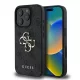 Guess - Keménytok 4G Nagy Logó (GUHCP16L4GMGGR) - iPhone 16 Pro - Fekete