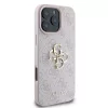 Guess - Keménytok 4G Nagy Logó (GUHCP16L4GMGPI) - iPhone 16 Pro - Rózsaszín