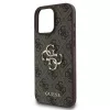 Guess - Keménytok 4G Nagy Logó (GUHCP16L4GMGBR) - iPhone 16 Pro - Barna