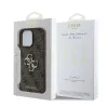 Guess - Keménytok 4G Nagy Logó (GUHCP16L4GMGBR) - iPhone 16 Pro - Barna