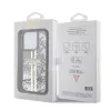 Guess - Folyékony Csillámos Arany Csíkos (GUHCP15LLFCSEGK) - iPhone 15 Pro - Fekete