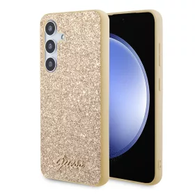   Guess - Csillámos Felirat (GUHCS24MHGGSHD) - Samsung Galaxy S24 Plus - Arany