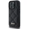Guess - Steppelt Fém Logó (GUHCP16LPSQSQSK) - iPhone 16 Pro - Fekete