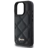 Guess - Steppelt Fém Logó (GUHCP16LPSQSQSK) - iPhone 16 Pro - Fekete