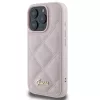 Guess - Steppelt Fém Logó (GUHCP16LPSQSQSP) - iPhone 16 Pro - Rózsaszín