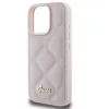 Guess - Steppelt Fém Logó (GUHCP16LPSQSQSP) - iPhone 16 Pro - Rózsaszín
