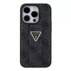 Guess - Kitámasztós 4G Háromszög Strassz (GUHCP15XPGS4TDK) - iPhone 15 Pro Max - Fekete