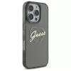 Guess - Keménytok IML Szíves (GUHCP16LHCHGSPK) - iPhone 16 Pro - Fekete