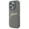 Guess - Keménytok IML Szíves (GUHCP16LHCHGSPK) - iPhone 16 Pro - Fekete