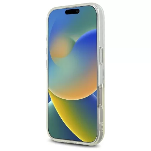 Guess - Keménytok IML Szíves (GUHCP16XHCHGSPT) - iPhone 16 Pro Max - Átlátszó